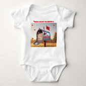 Country Mailbox Special Delivery for Grandma  Romper (Voorkant)