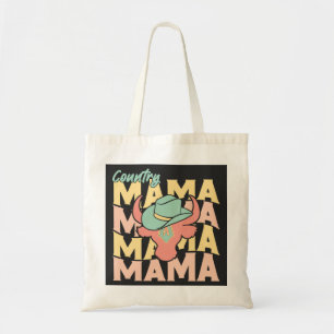 Country Mama Canvas tas – Westerne vibes en gedurf