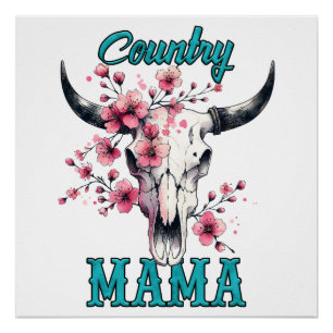 Country Mama Perfect Poster