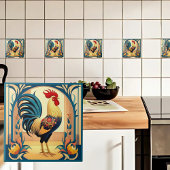 Country Manor Rooster Tegeltje