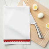 Country Mason Jar-kersthanddoek Theedoek (Quarter Fold)