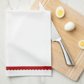 Country Mason Jar-kersthanddoek Theedoek (Quarter Fold)