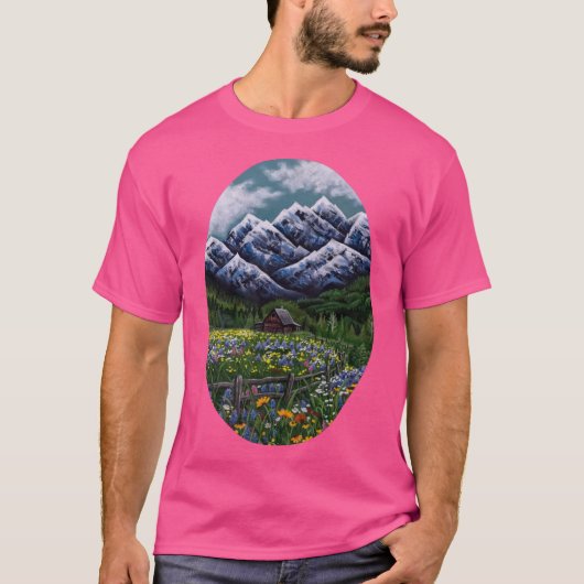 Country Meadow Active T-shirt (Voorkant)