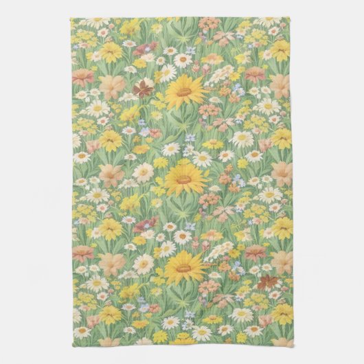 Country Meadow Theedoek (Verticaal)