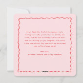 Country Merry Christmas Y'all Cowboy Boot Feestdagenkaart (Achterkant)