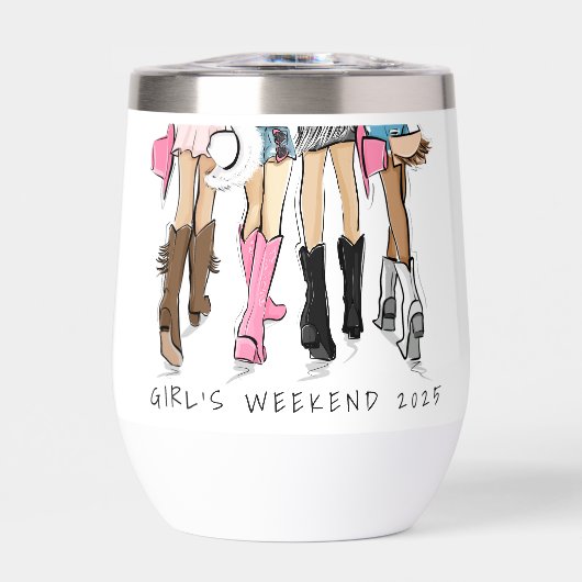 Country Mode Cowboy Boots Girl's Weekend Custom (Voorkant)