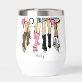 Country Mode Cowboy Boots Girl's Weekend Custom (Achterkant)