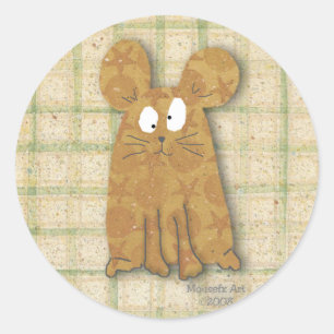 country muis sticker