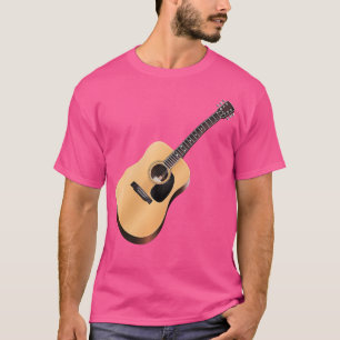 Country Music akoestische gitaar T-shirt