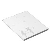 Country Music Dancing Musical Notes Notitieblok (Schuin)