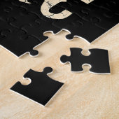 Country Music Guitar American Flag Gift Legpuzzel (Zijkant)