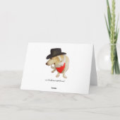 Country Music & Labs verjaardag Kaart (Achterkant)