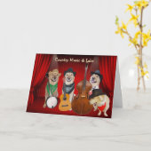 Country Music & Labs verjaardag Kaart (Gele Bloem)