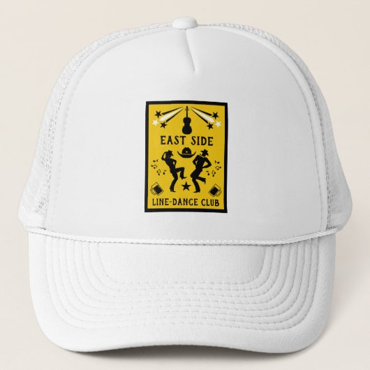 Country Music Line Dancing Trucker Pet (Voorkant)