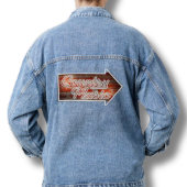 Country Music Sign Blauw Vrouwen Denim Jean Jacket