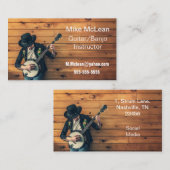 Country Music Style. Visitekaartje (Voorkant / Achterkant)