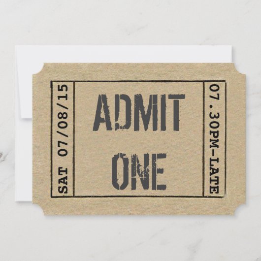 Country Music Tailgate Party Kaart (Voorkant)