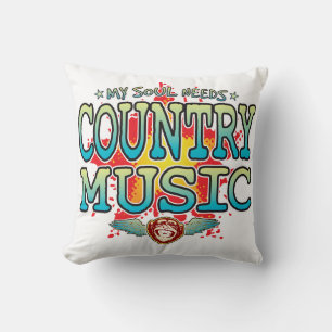 Country Music Ziel Kussen