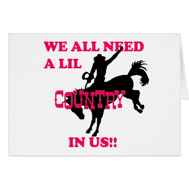 country muziek (Voorkant Horizontaal)