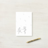 Country Muziek Dansen Muziek Post-it® Notes (Op bureau)