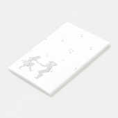 Country Muziek Dansen Muziek Post-it® Notes (Schuin)