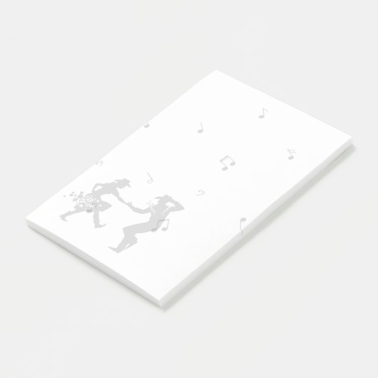 Country Muziek Dansen Muziek Post-it® Notes (Schuin)