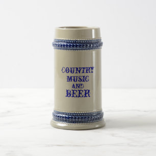country muziek en bier bierpul