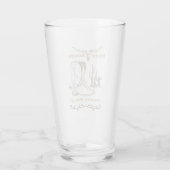 Country Muziek Glas (Achterkant)
