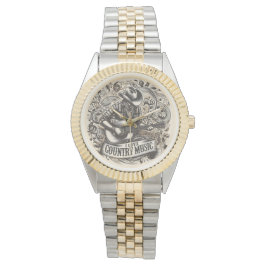 Country muziek. horloge