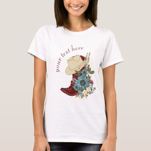 country muziek t-shirt (Voorkant)