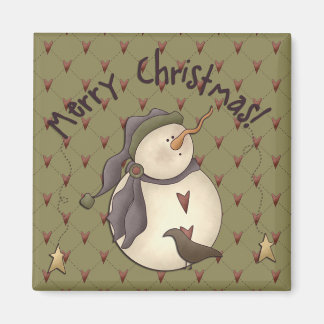 Country Nowel Kerstmagneet Magneet