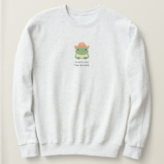 Country padden schattig sweatshirt