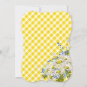 Country picknick met Daisy Bouquet Verjaardag Uitn Kaart (Achterkant)