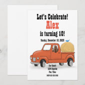 Country Pickup Verjaardagsfeestje,  Kaart (Voorkant / Achterkant)