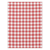 Country Picnic Red Gingham Tafelkleed (Voorkant)