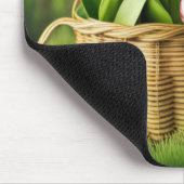 Country Pink Tulips Muismat (Hoek)