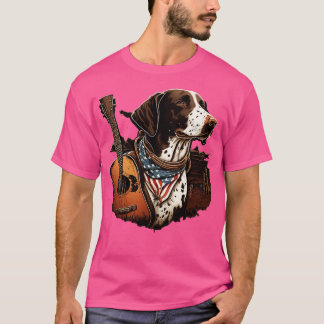 Country pointer dog 1 t-shirt