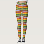 Country Poodle Plaid DGARTPAP Leggings (Voorkant)