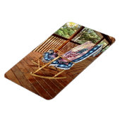 Country Porch schommelstoel Flexibele magneet (Linkerzijde)