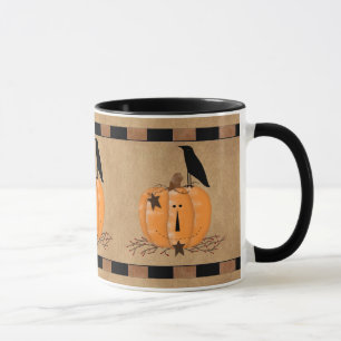 Country Primitive Pumpkin Mok