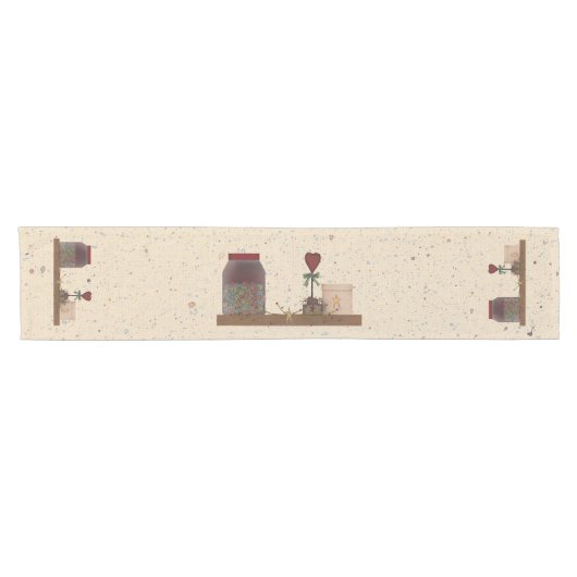 Country Primitives Table Runner Korte Tafelloper (Horizontaal)