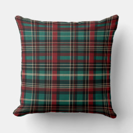 Country Red Green Plaid Kerstmis Kussen