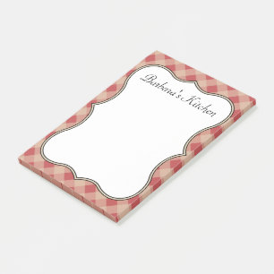 Country Red Kitchen Notes