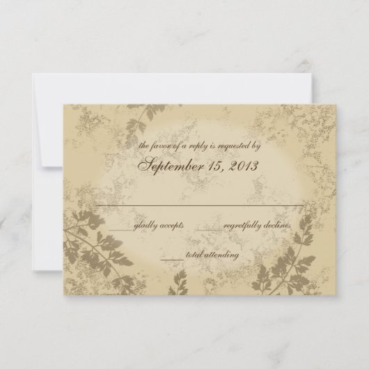  Country Response Kaart (Voorkant)