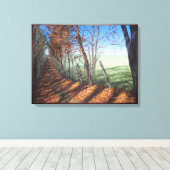 "Country Road" Fine Art Landschap Canvas Afdruk (Insitu (Houten vloer))