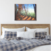 "Country Road" Fine Art Landschap Canvas Afdruk (Insitu (Slaapkamer))