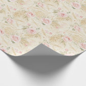 Country Road Floral Verjaardag Cadeaupapier (Hoek)