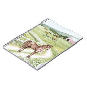 country road horse notitieboek (Linkerzijde)