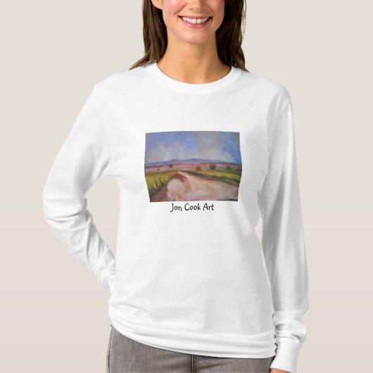 Country Road, Jon Cook Art T-shirt (Voorkant)
