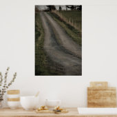 Country Road Take Me Home Afdrukken Poster (Keuken)